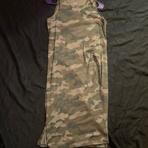 Sonoma Camouflage Midi Dress